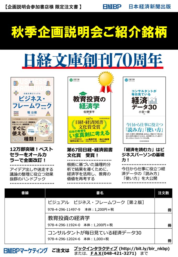 企画説明会ご紹介銘柄(日経文庫)のサムネイル